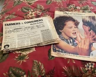 Vintage Newspapers