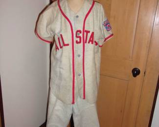 Flannel CARTERSVILLE Baseball Uniform