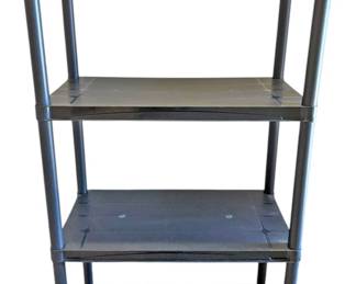 Black Shelving Unit