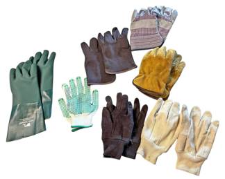Assorted Work Gloves