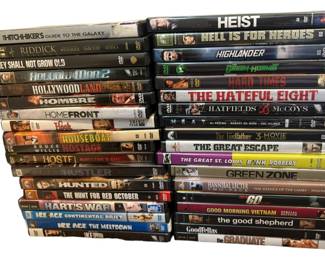 Assorted DVDS