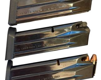 Beretta 9 MM Clips One Loaded