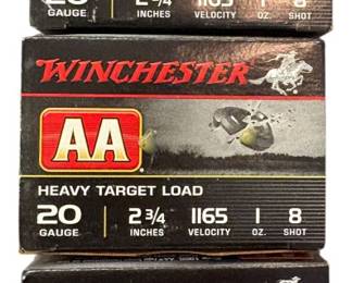 Winchester AA 20 Ga Ammunition Boxes