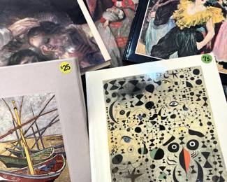 Fascinating, beautiful art books!  All in good condition and a beautiful addition to any coffee table or library!