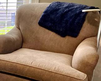 Comfort is the word! Great comfy chair to add to any room of the house!
