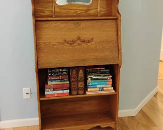 Drop Front Desk w shelves