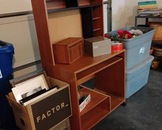 Computer Cart, Frames, Floral