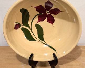 Watt Pottery Starflower Oven Ware Floral Bowl - Numbered 55 #2