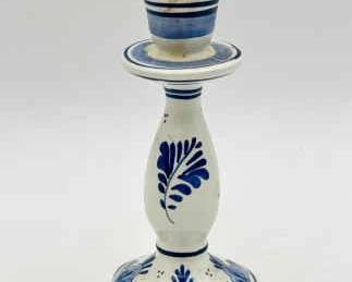 Vintage Delft Holland Candle Holder, Candle Holders One Arm Ceramic