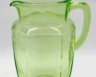 Hocking Princess Pattern Pitcher