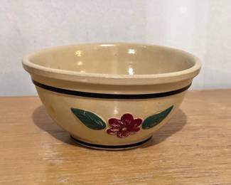 Watt Pottery Oven Ware Rio Rose Bowl - Numbered 7