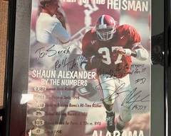 Shaun Alexander Heiman print signed and framed