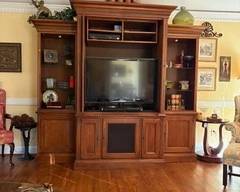 Hooker furniture 3 piece cabinets w lights
