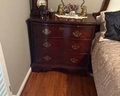 Bassett 3 drawer night stand