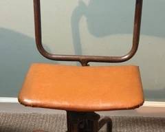 Vintage Mid-Centuary Modern Steelecase Typwriters Task chair
