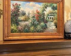 Garden Oil Painting