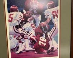 "The Top of the Line" Daniel Moore print framed