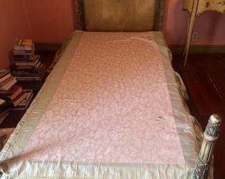 Antique Hand-Painted French Twin Size Bed