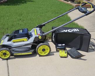Ryobi 40V Push Mower w/ Battery & Charger