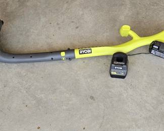 Ryobi 18V Trimmer w/ Battery & Charger