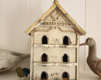 Antique birdhouse
