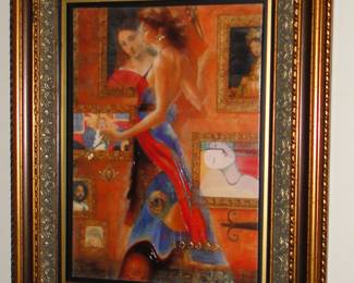 The Conversation Seriagraph by Peter Nixon