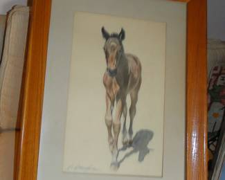 Horse art H. Rittenhouse