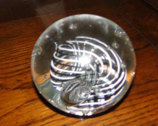 Bruchetta Signed paperweight