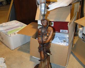 Figural lamp