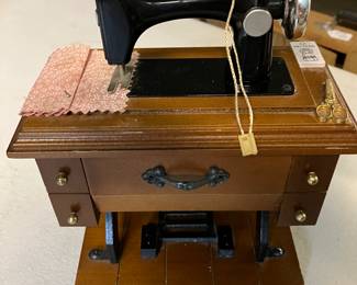 Sewing machine music box