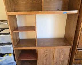 AWT021 Composition Wood Entertainment Center