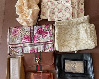 AWT176 - Assorted Pouches , Wallets, Key Holder, & Card Case