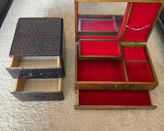 AWT216 Wooden Jewelry Boxes
