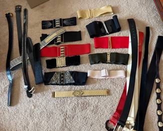 AWT035 Vintage Belts Galore