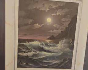 AWT207 ORIGINAL OIL PAINTING - ANTHONY CASAY