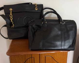 AWT016 Two Leather Handbags