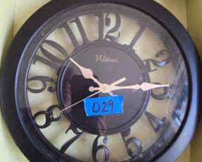 AWT029 Office Storage, Clear Shelf & Waltham Wall Clock