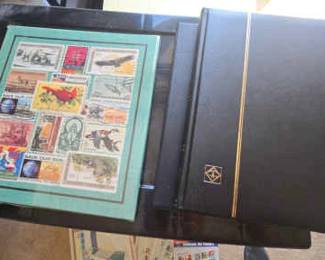 AWT172 Assorted Stamps, Stamp Holders & Stamp Holder Books
