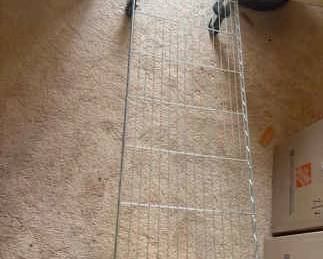 AWT205 6"x4' Rolling Garment Rack