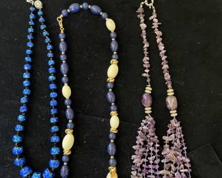 AWT088 - Lapis & Amethyst - Like Necklaces!