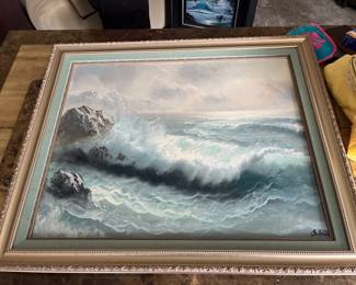 AWT226 Waves Painting