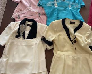AWT098 Vintage Four Sophisticated Skirt Suits,