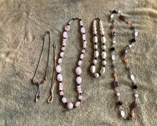 NEW: Lady Remington Necklace Nice Rose Quartz Necklace