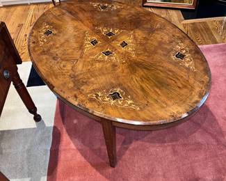 Beautiful inlay, coffee table