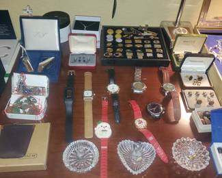 Men's watches, jewelry and accessories...