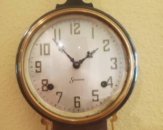 Sessions, Seth Thomas, New Haven, E. Ingraham clock...