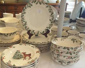 Pier 1 Christmas china