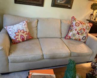 Nice neutral color sofa