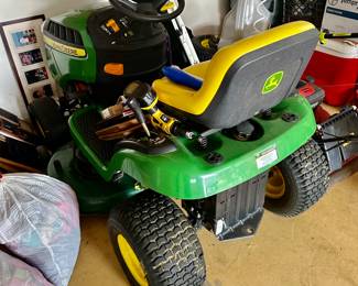 John Deere riding mover