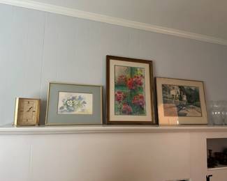 Pictures - Water Colors, Seiko Clock